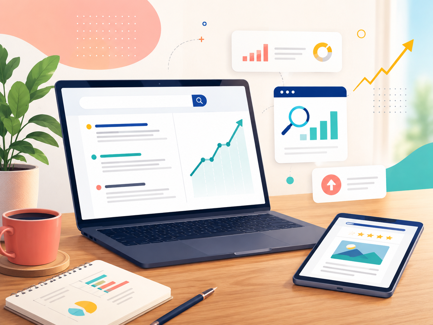 SEO Services in Kent improving search visibility and website performance